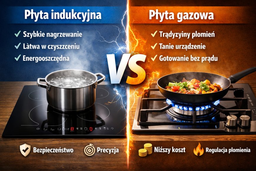 Płyta indukcyjna czy gazowa ?